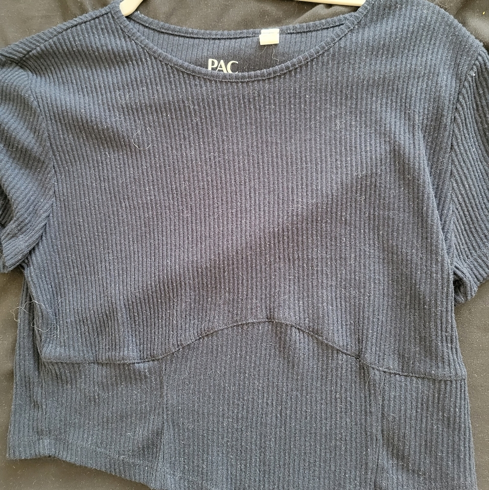 Black Pacsun Crop Top